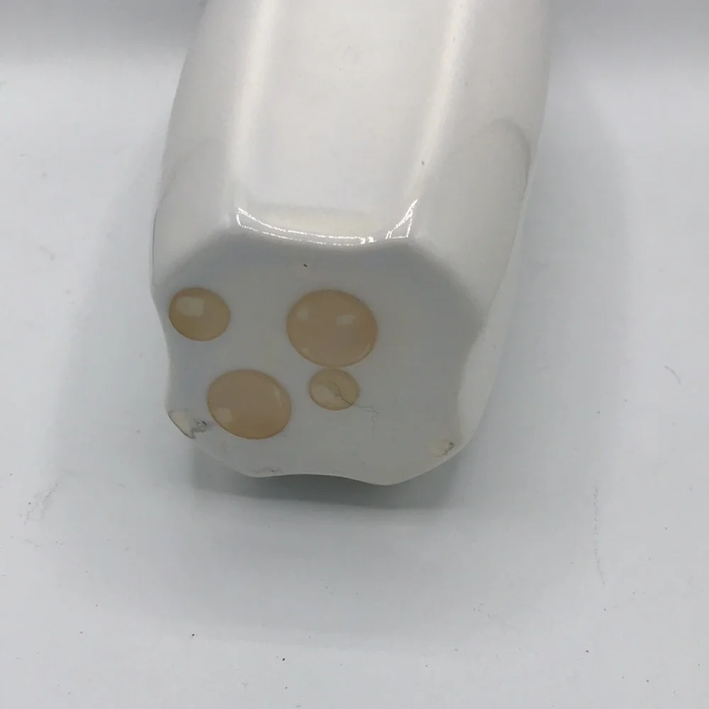 White gloss vase
